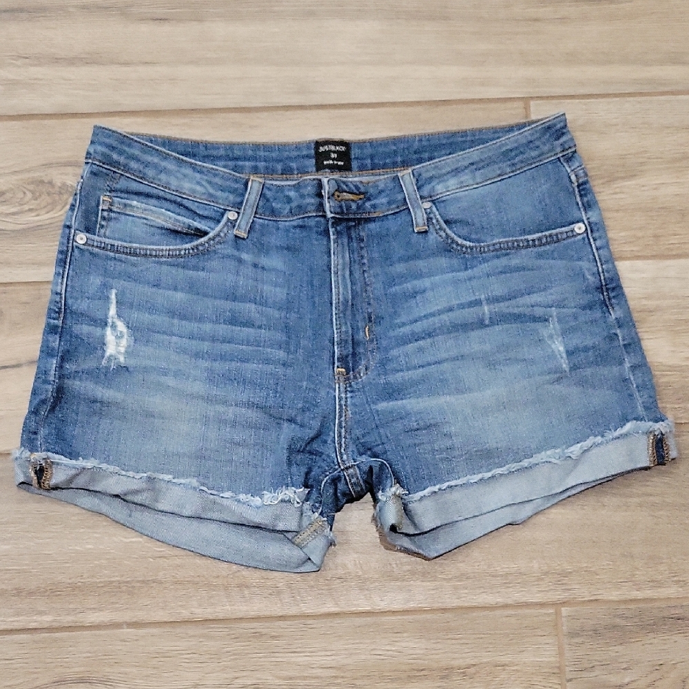 Just Black Blue Jean Shorts